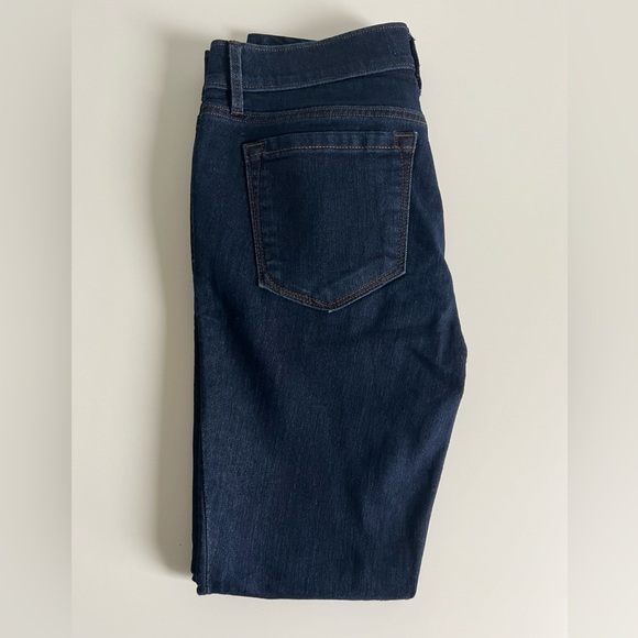 2 Ann Taylor Loft Modern Skinny Jeans Denim Dark Wash EUC Blue excellent - Picture 2 of 4